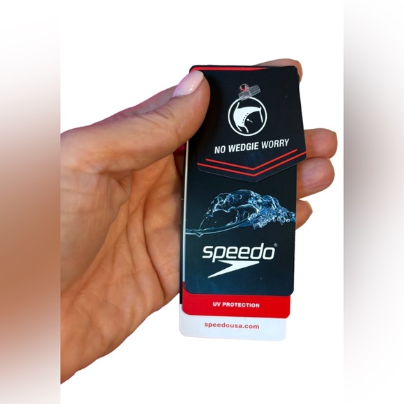 NWT Speedo Girls Mesh Blouson Tankini Top, Pink, size 12 YOUTH 7714703 - Picture 3 of 5